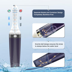 TopQuaFocus rechargeable system charges in about one hour for up to 30 minutes use.