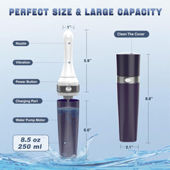 TopQuaFocus soft silicone nozzle offers gentle comfort during use.