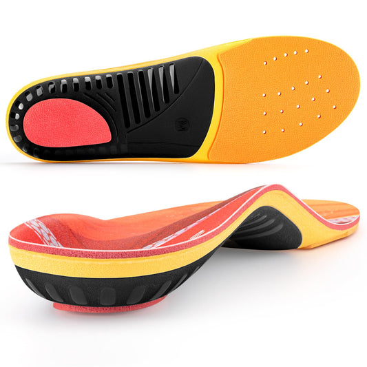TOPSOLE plantar fasciitis insoles with arch support for all-day comfort