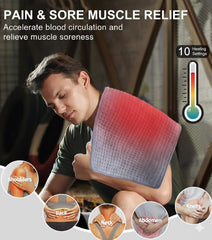 TOPSOSO heating pad with digital controller for precise temperature control
