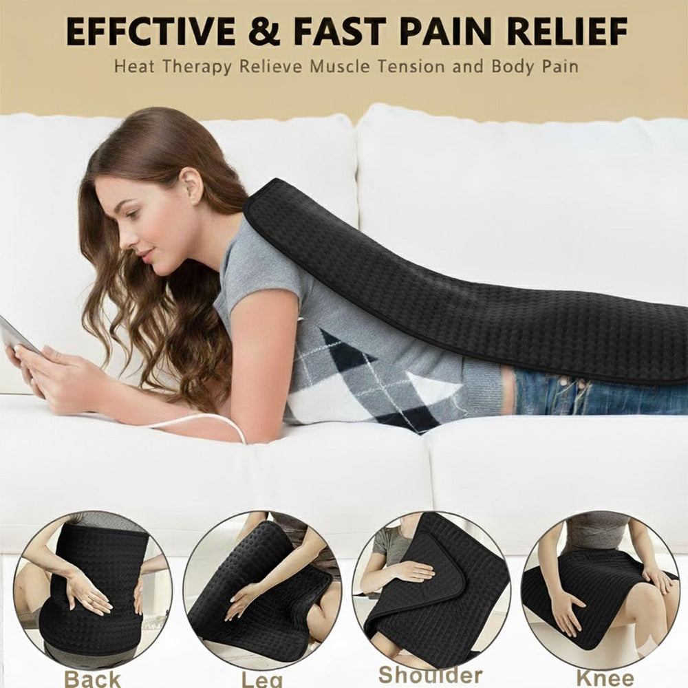 TOPSOSO pad supports dry and moist heat therapy options