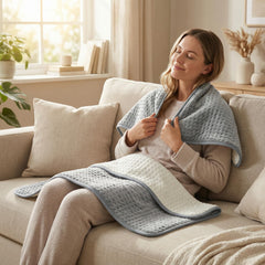 TOPSOSO heating pad is machine washable for easy cleaning