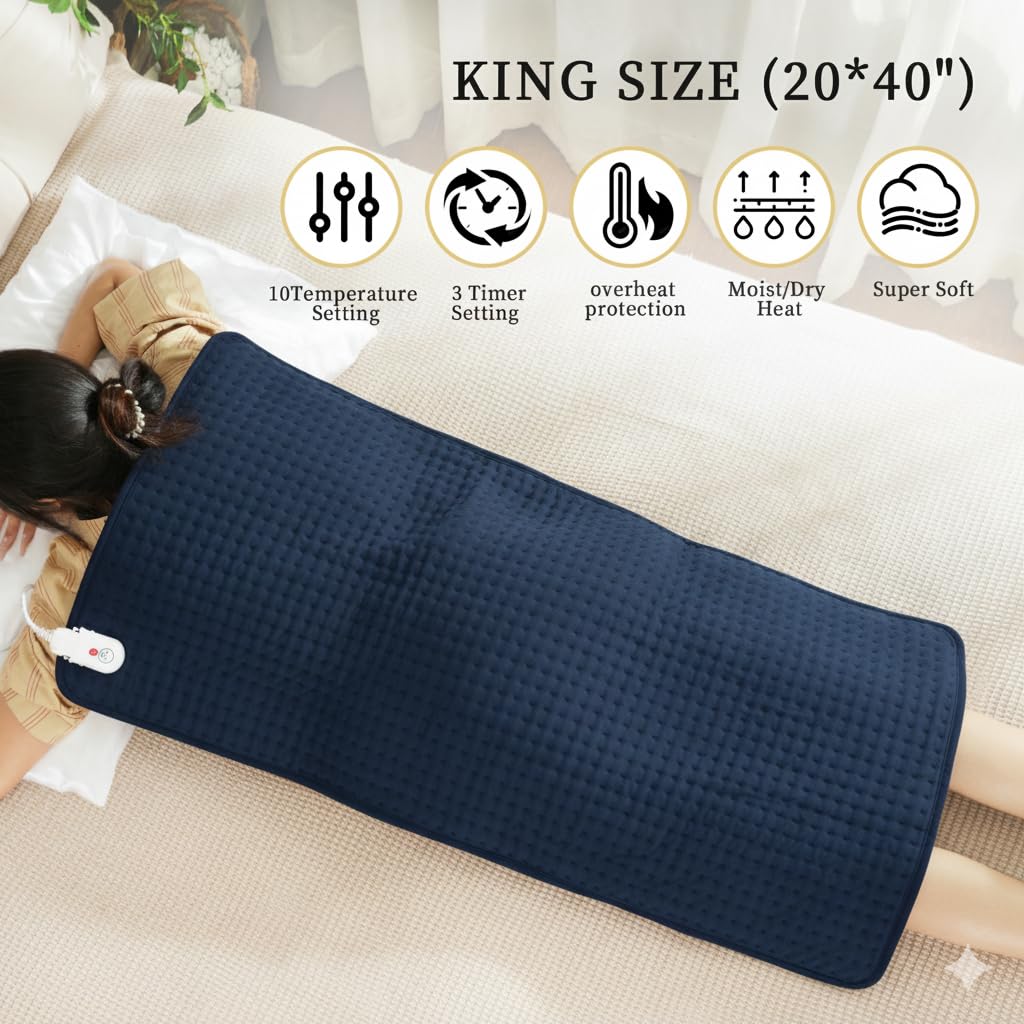 TOPSOSO moist and dry heat modes for flexible relaxation options
