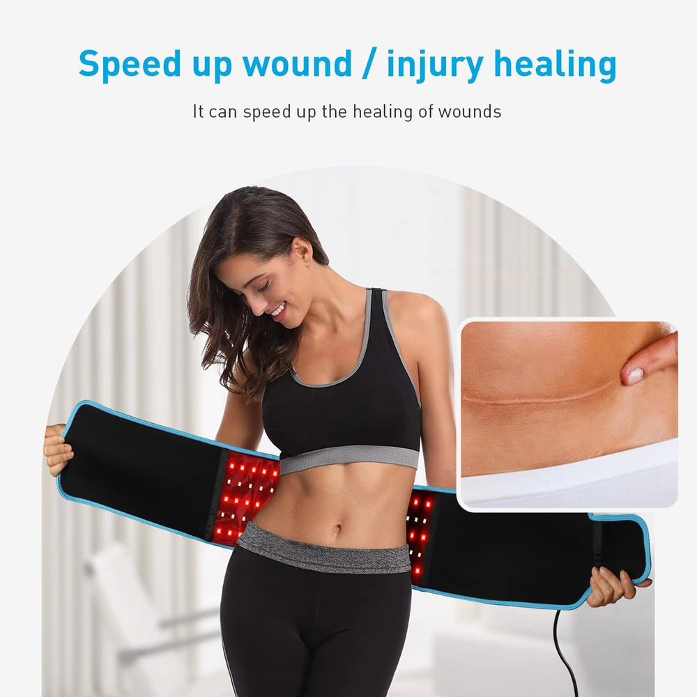 Topvent near-infrared lights glow to support a relaxing at-home wellness routine