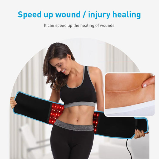 Topvent near-infrared lights glow to support a relaxing at-home wellness routine