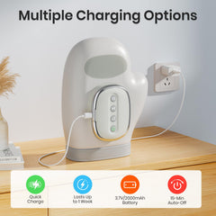 TOQUVORXII Type-C fast charging keeps you moving through your day.