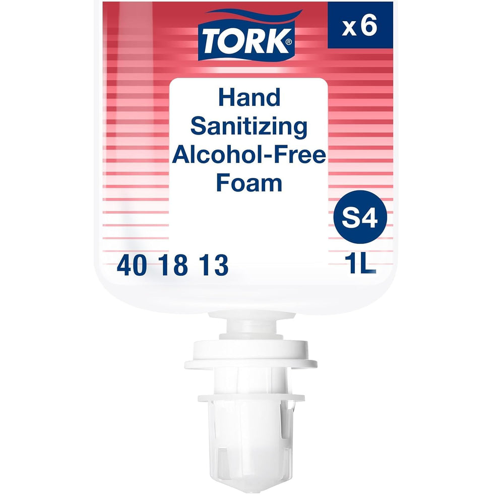 Tork S4 dispenser-ready setup featuring skin-friendly foam for everyday hygiene.