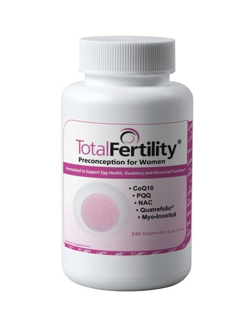 Total Fertility Preconception egg-health image focuses on supporting ovarian function and egg quality