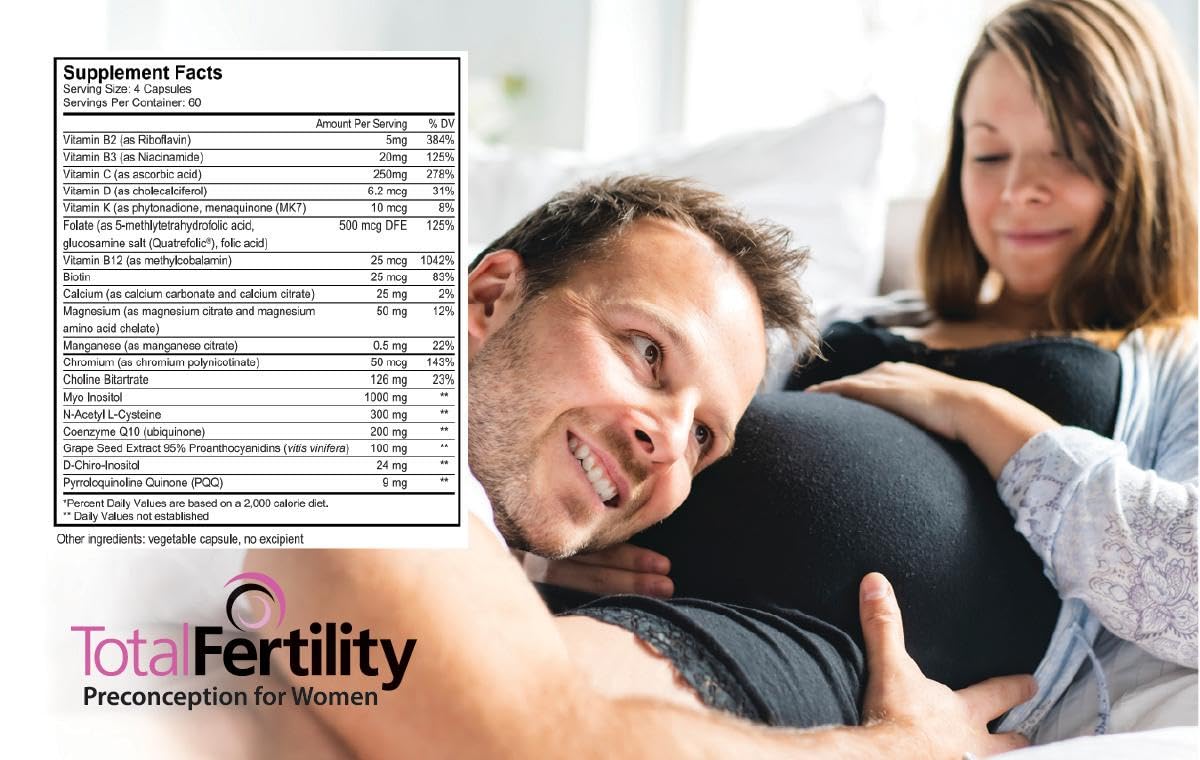 Total Fertility Preconception preconception-routine image portrays a daily wellness habit