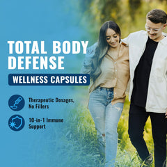 Total Nutra immune support bottle front showing packaging and quality.