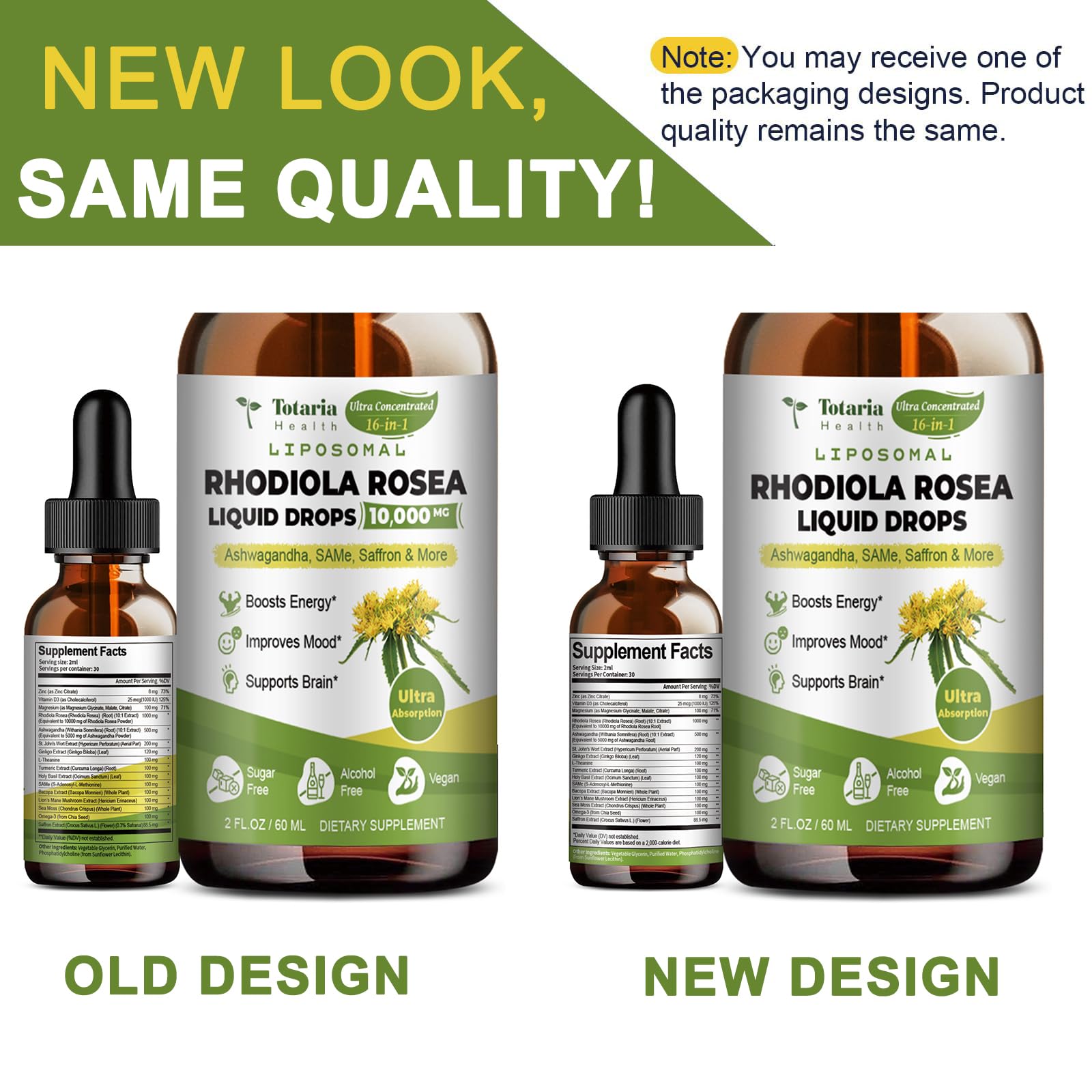 Totaria 2-pack tincture box highlights value and convenience.