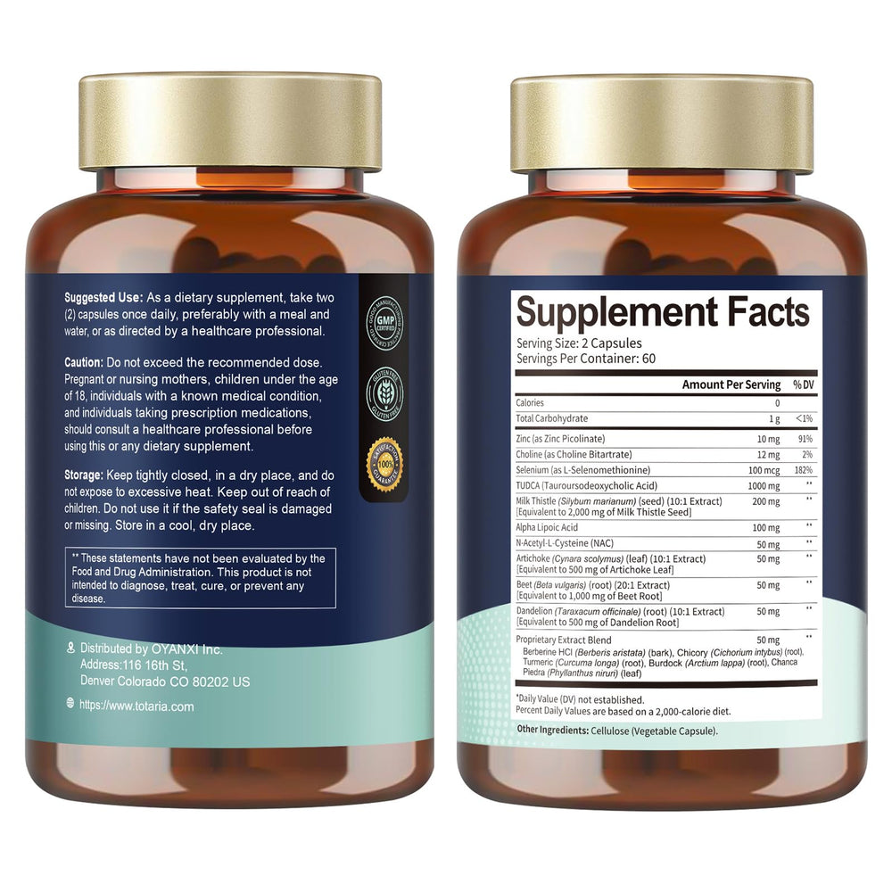 Totaria Beet Root and Dandelion blend for natural vitality.