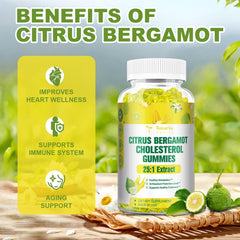 Totaria bergamot gummies plate serve suggests ready-to-eat treat