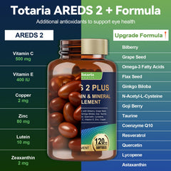 Totaria eye vitamins softgels for daily eye wellness