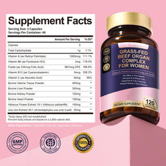 Totaria hormone-balance beef organs shot suggesting wellness routine