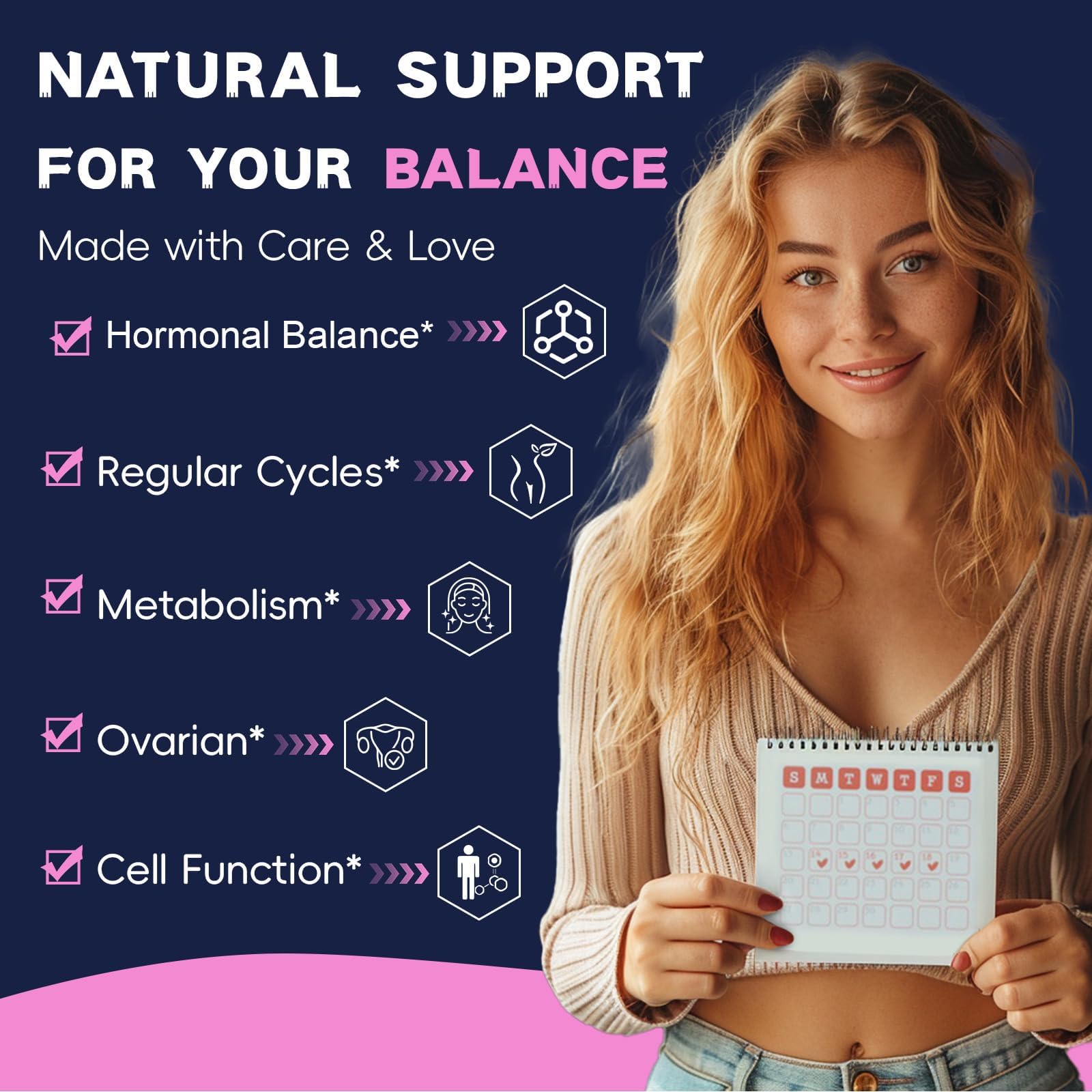 Totaria Inositol easy-swallow capsules emphasize convenience during busy days