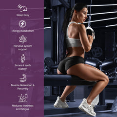 Totaria Magnesium Complex bottle top emphasizes easy-to-swallow capsules for daily use