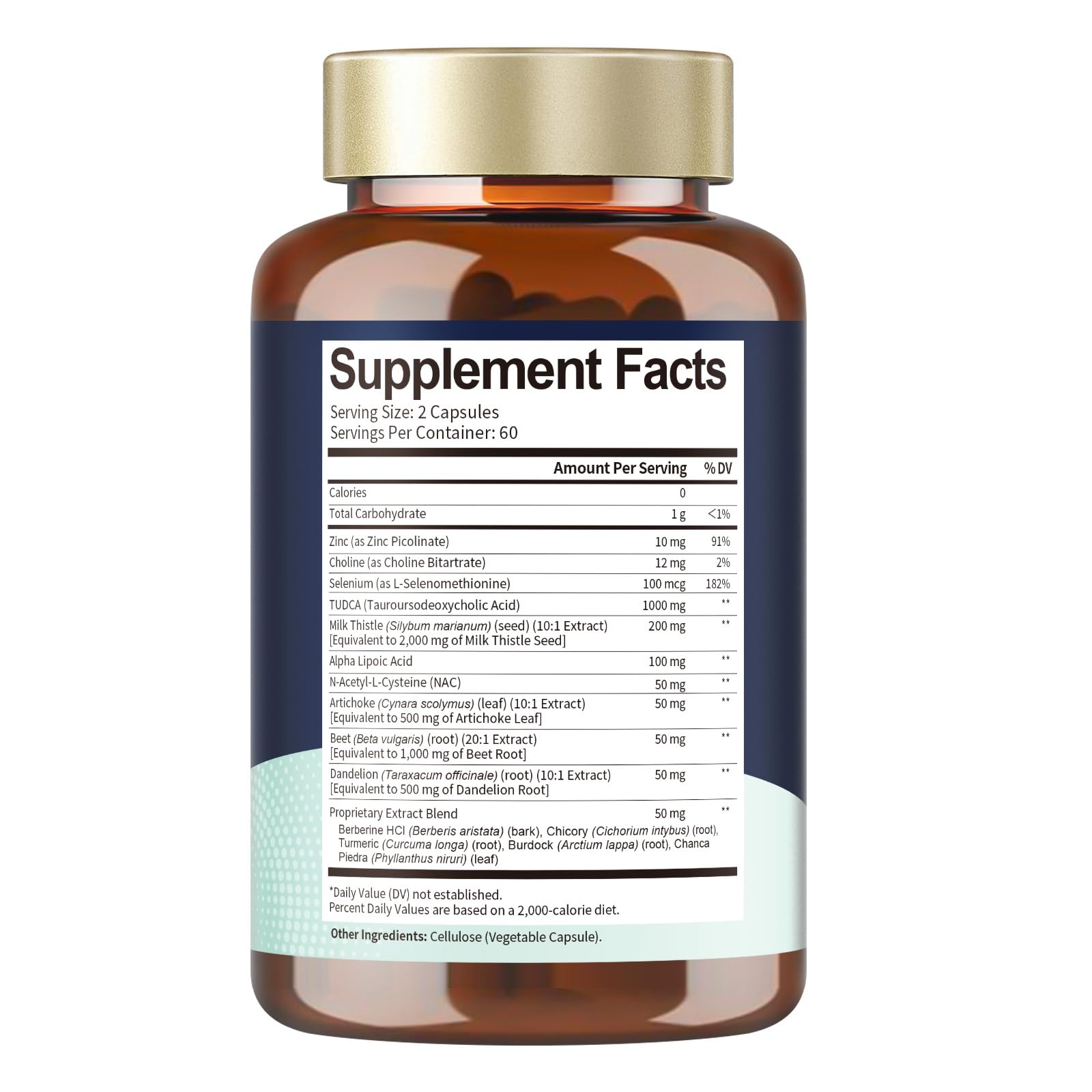 Totaria NAC capsules designed for detox and immune support.