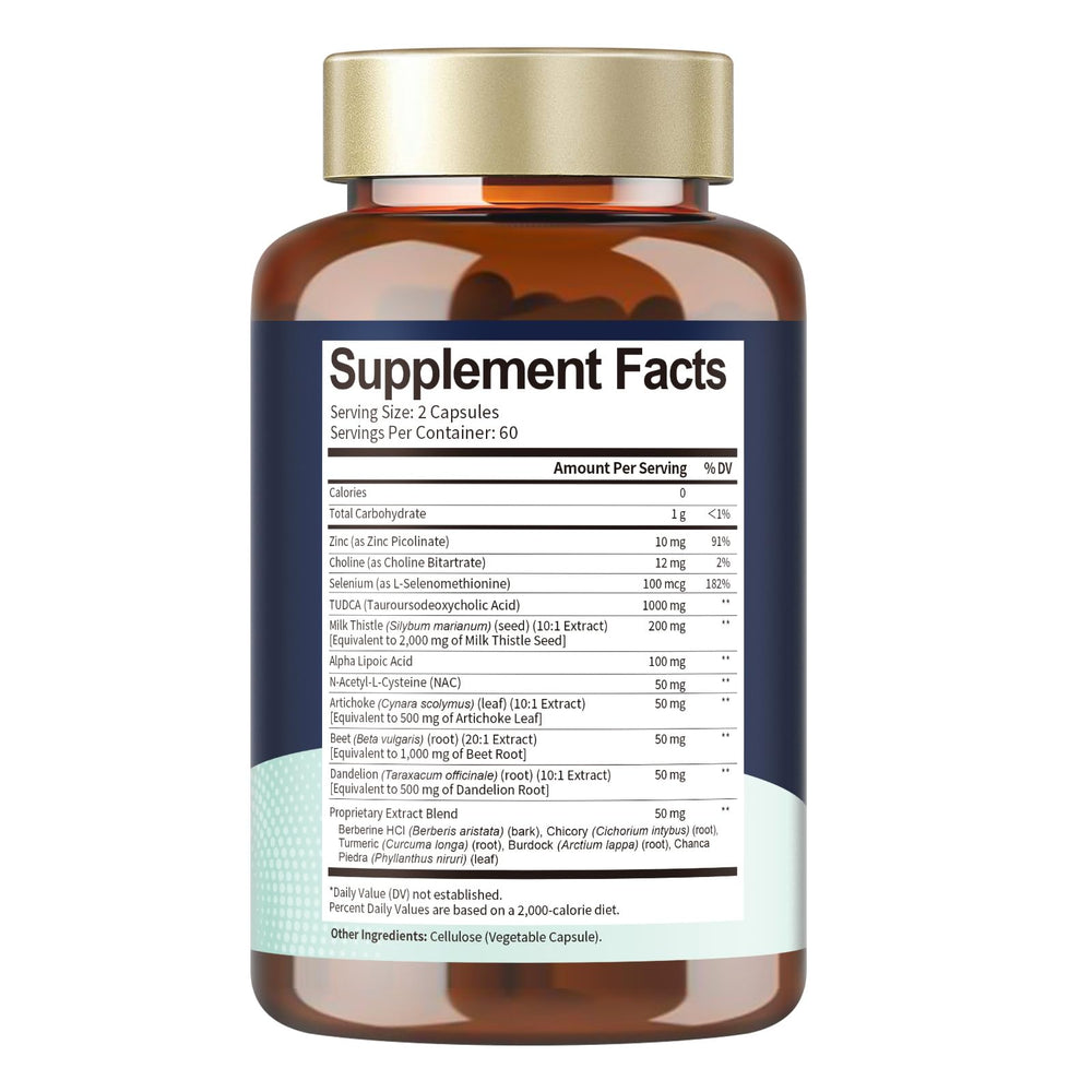 Totaria NAC capsules designed for detox and immune support.