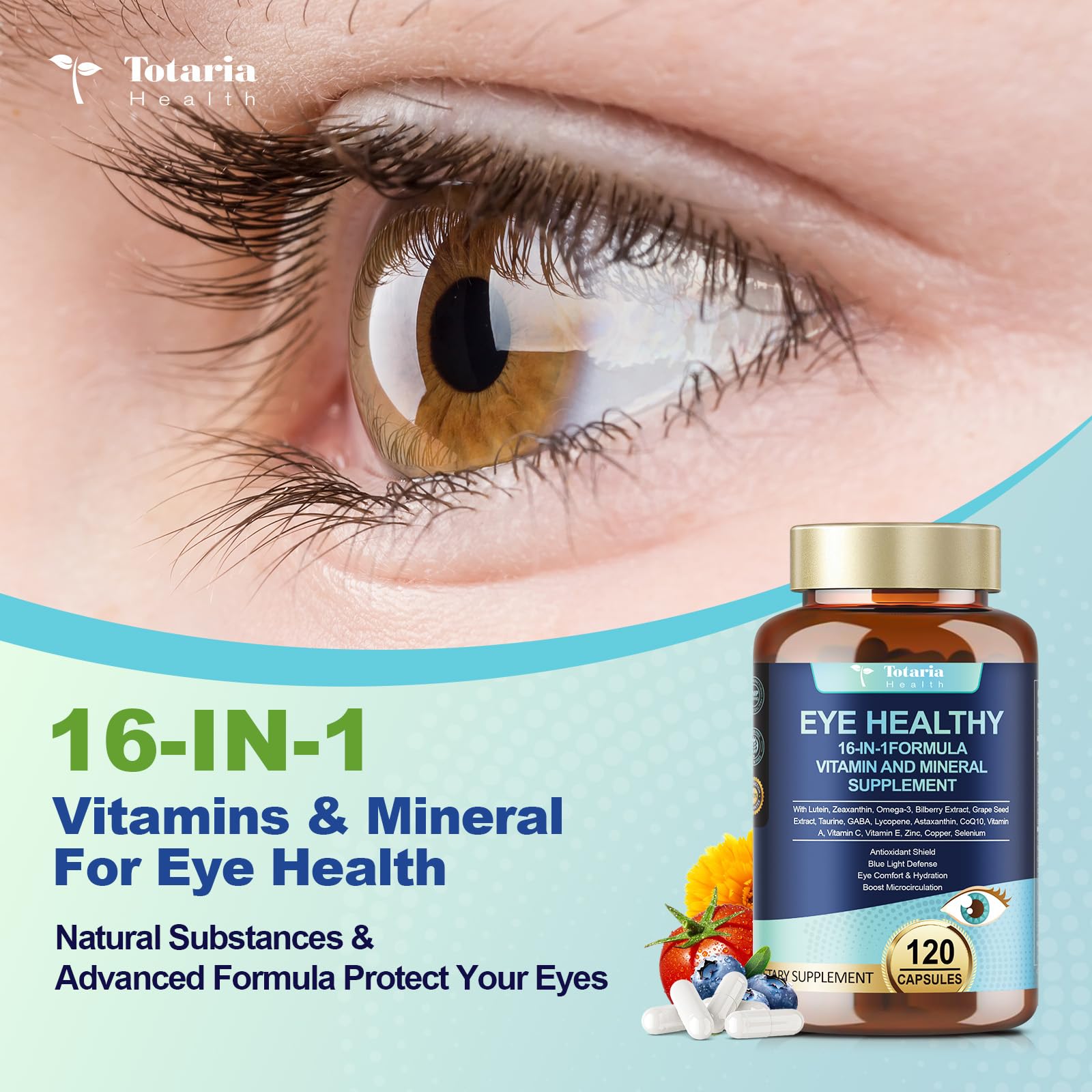 Totaria omega-3 DHA/EPA softgels with essential fats