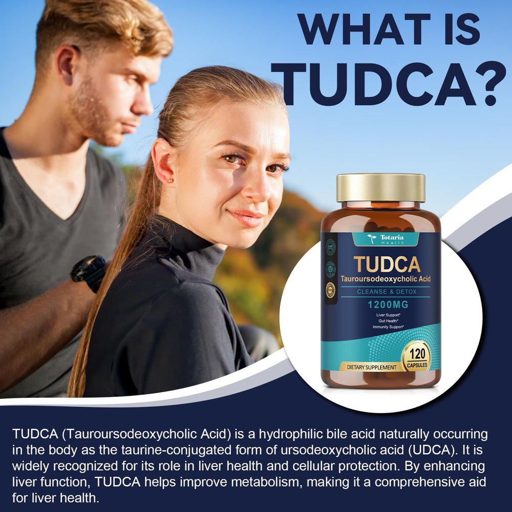 Totaria TUDCA bottle cap closeup highlighting seal and purity