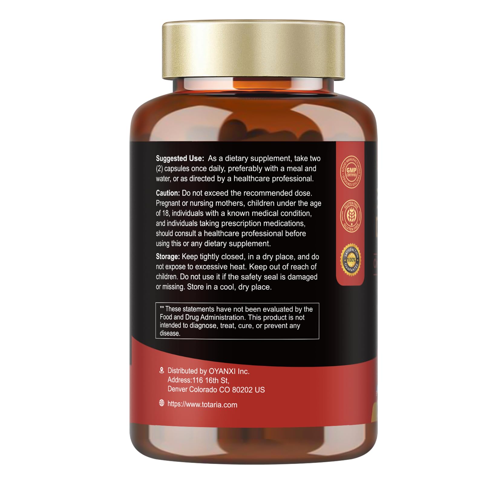Two Totaria bottles side by side signaling extended supply