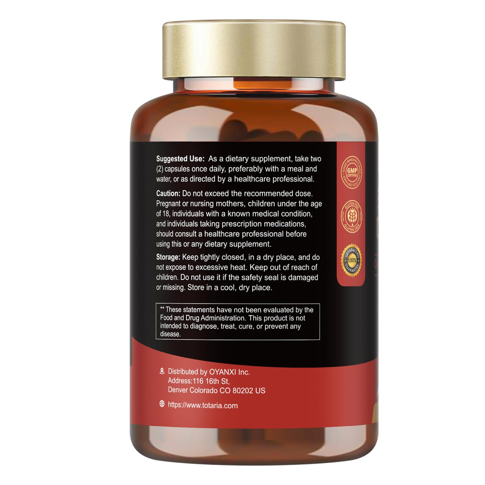 Two Totaria bottles side by side signaling extended supply