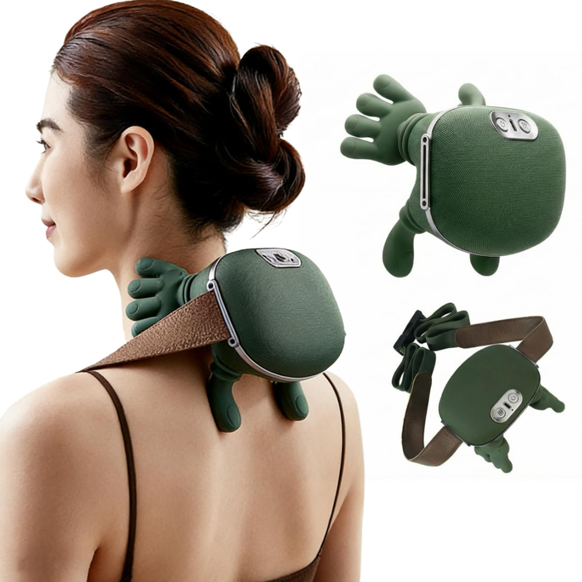 TotoTwinkle neck massager with 4D kneading delivers targeted relief at home.