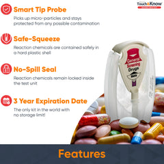 Touch&Know packaging image highlights product accessibility and shelf-ready packaging