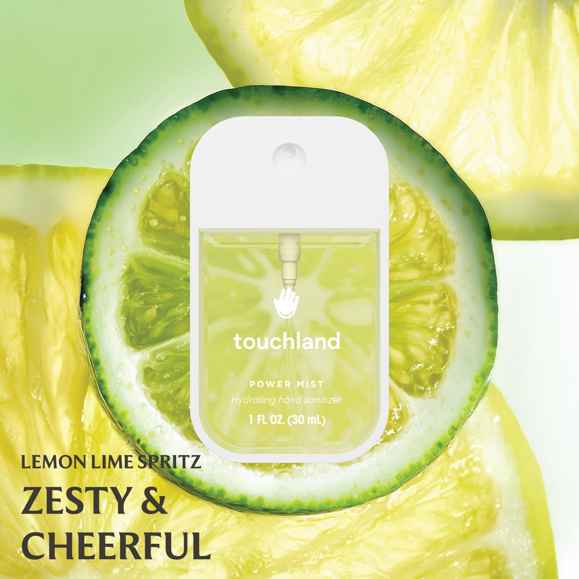 Touchland Aloe You bottle highlights hydrating formula for softer hands