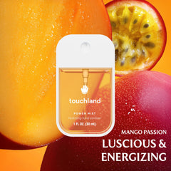 Touchland Watermelon mist bottle highlighting fruity aroma and skin-friendly hydration.