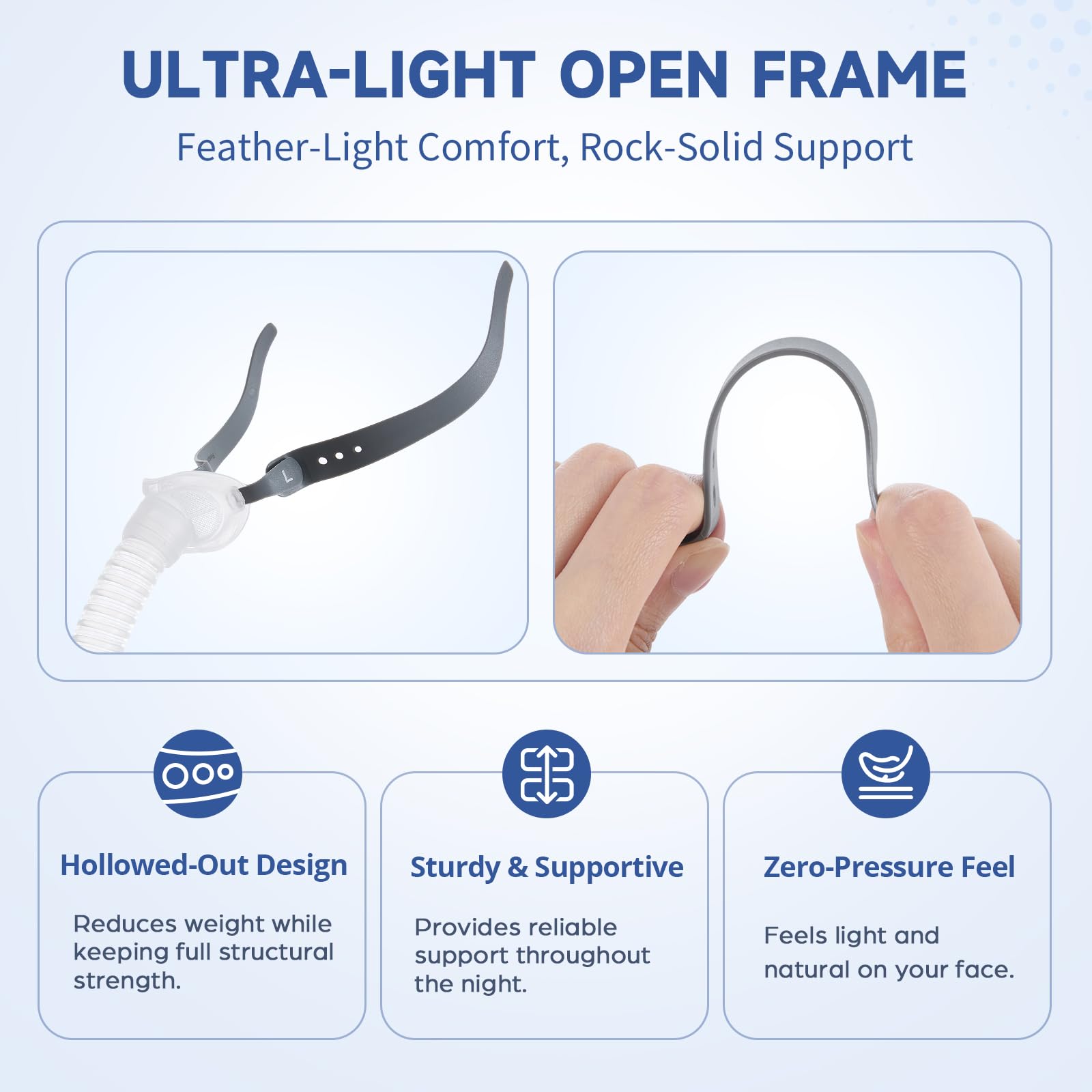 TOY MANIAC P10 dynamic stability anchor maintains pillow angle.