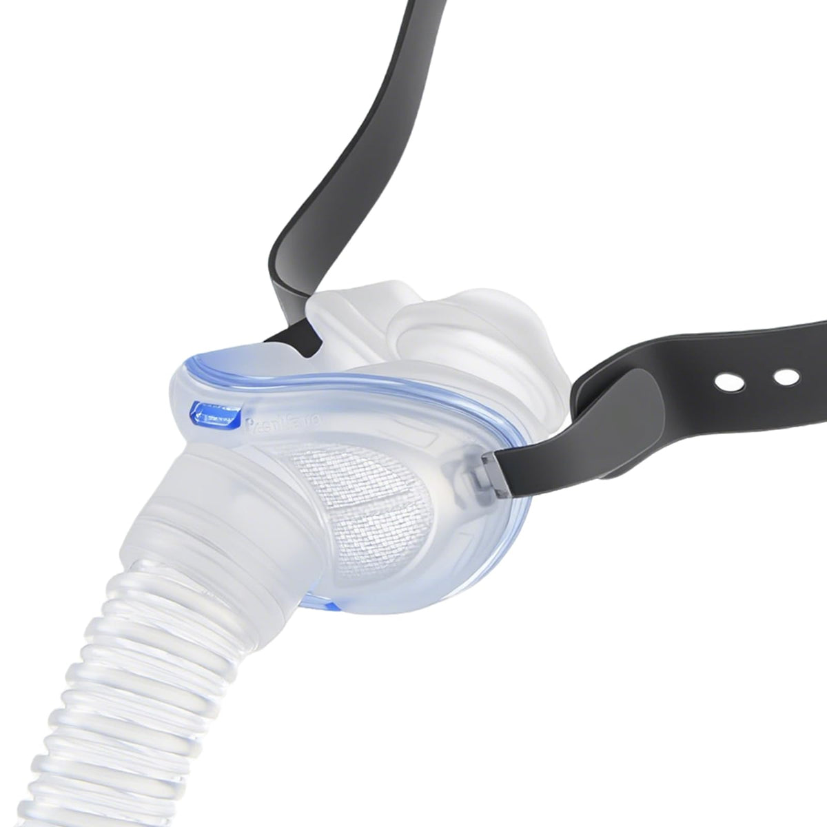 TOY MANIAC replacement CPAP frame AirFit P10 front view showing secure, lightweight design.