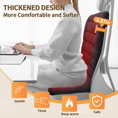TOYALI adjustable straps secure the cushion to nearly any chair.