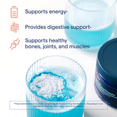 Trace Minerals ConcenTrace Daily Mineral Powder glass pour for quick beverage dilution