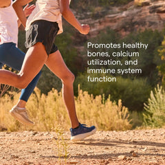 Trace Minerals Coral Calcium capsules close-up highlights vegetarian, gluten-free supplement