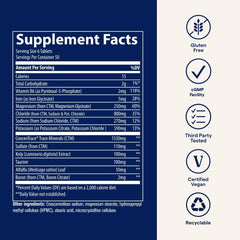 Trace Minerals Electrolyte Stamina in-use glass showing refreshing hydration after a workout