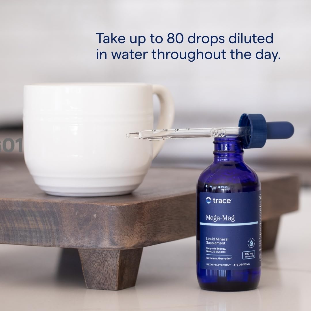 Mega-Mag liquid drop mid-pour showing easy daily use