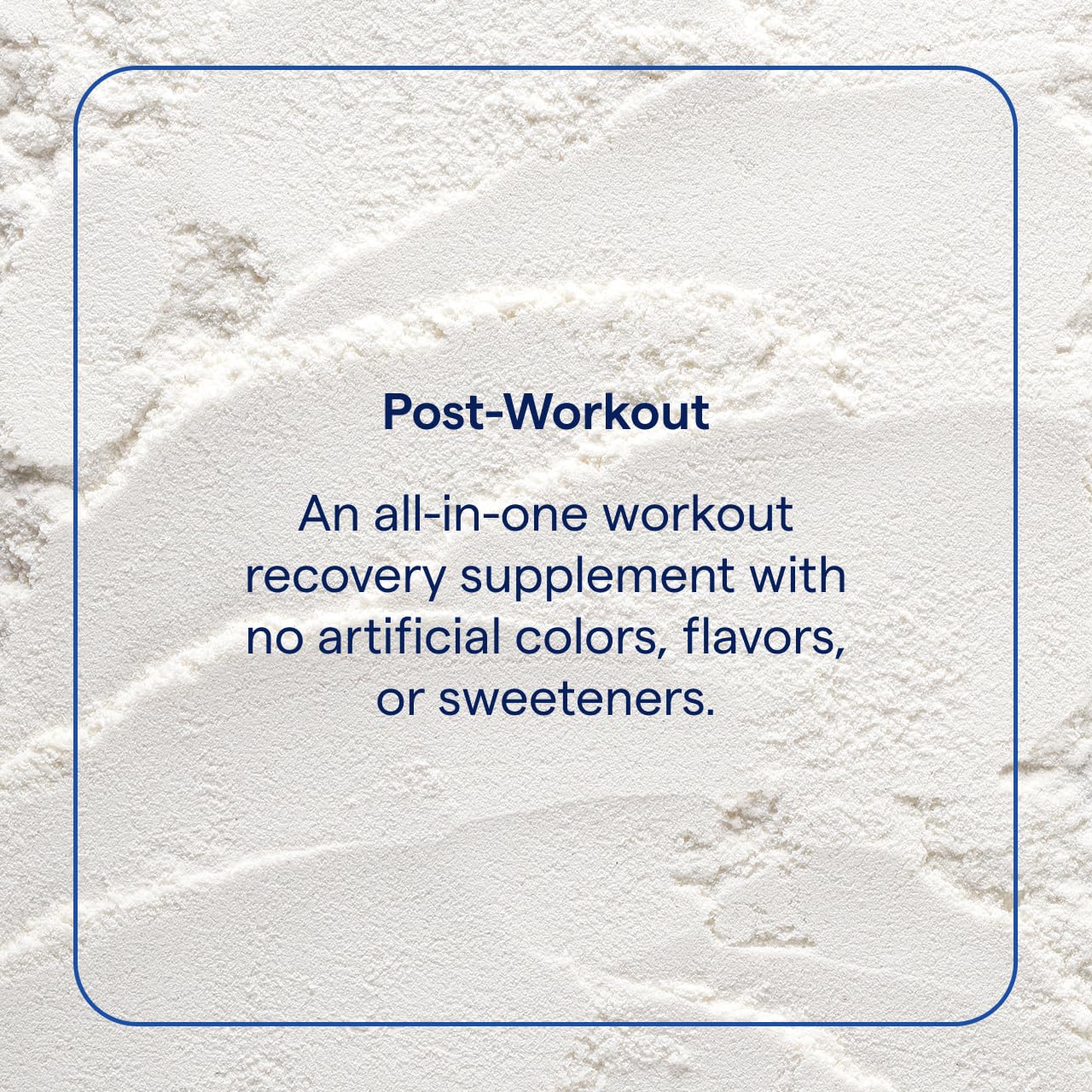 Trace Minerals Post-Workout scoop showing convenient serving size.