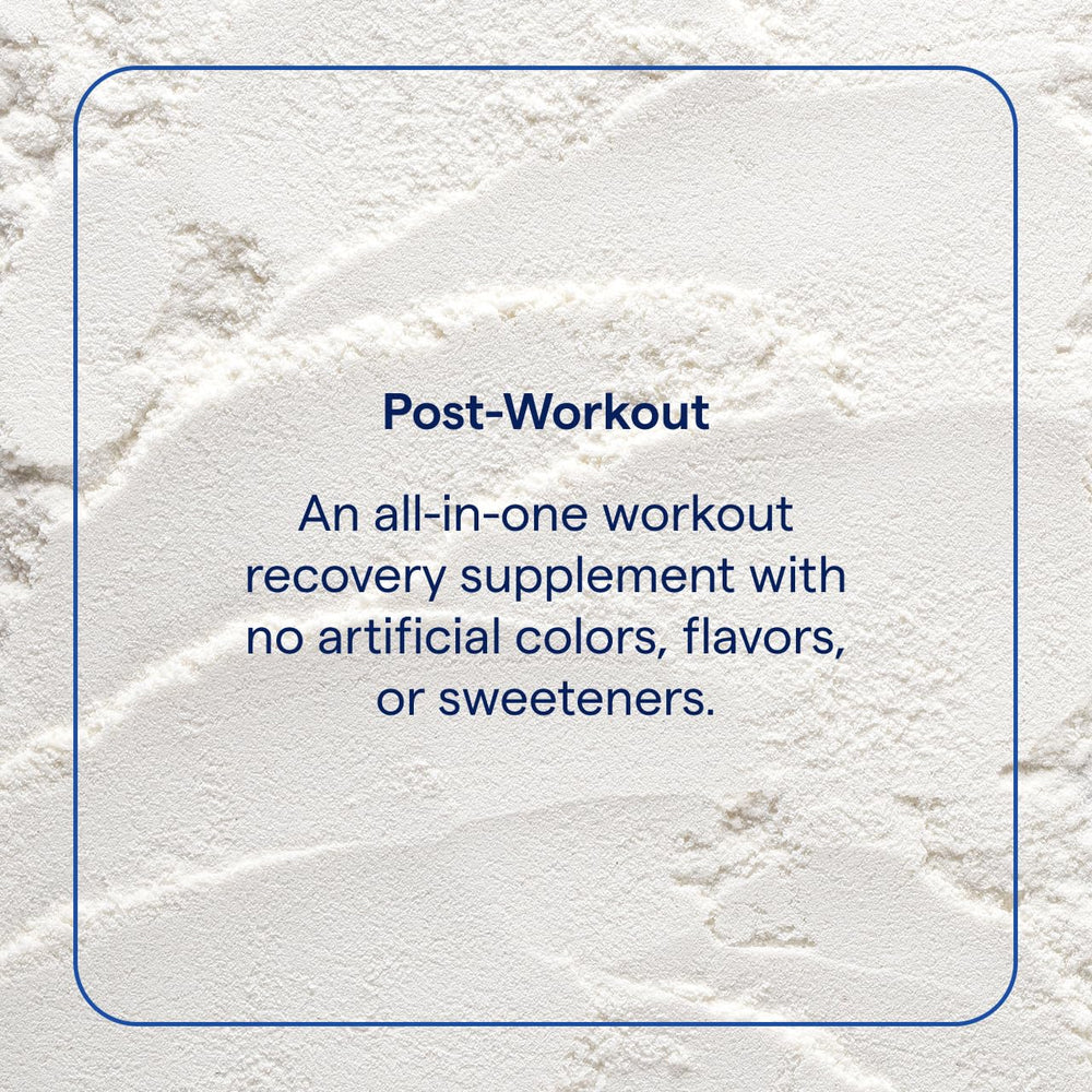 Trace Minerals Post-Workout scoop showing convenient serving size.