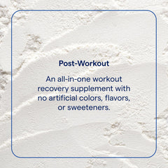 Trace Minerals Post-Workout scoop showing convenient serving size.