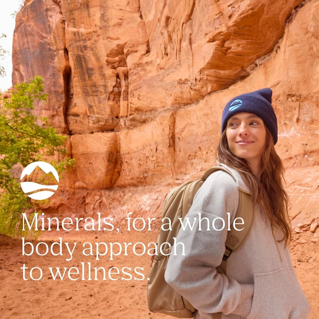 Trace Minerals Shilajit Gummies energy and brain health benefits visual cue.