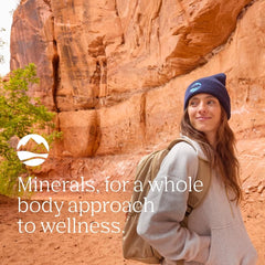 Trace Minerals Shilajit Gummies energy and brain health benefits visual cue.