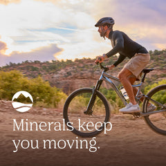 USA-sourced minerals logo emphasizes sustainability and heritage.