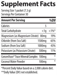 ZeroLyte mango canister prepared for daily electrolyte mix