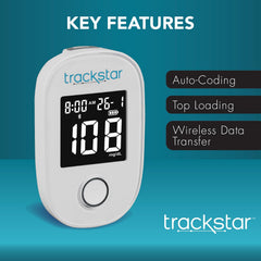 Trackstar lancing device with easy-to-use design