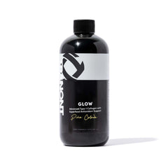Tranont Glow Pina Colada bottle highlighting hydration and antioxidant support for skin health.
