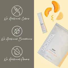 Tranont Zest ingredient-panel closeup highlights gluten-free and allergen-friendly formula.