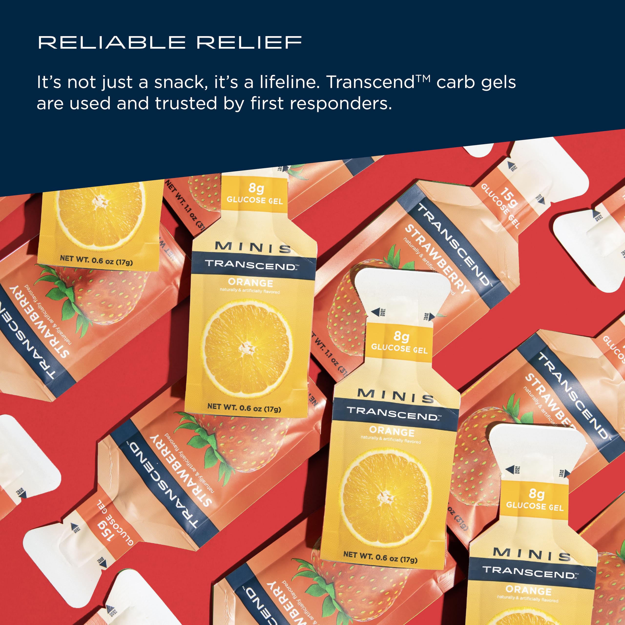 Transcend Strawberry Gels on the go usage during interval sessions.