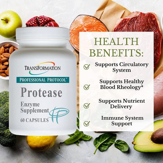 TRANSFORMATION Genesis capsules close-up emphasizing easy-to-swallow daily digestive support.